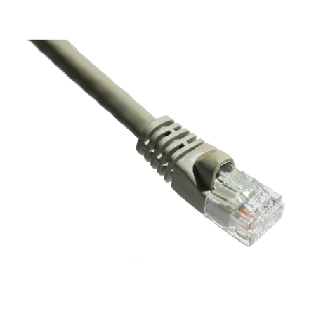 AXIOM MANUFACTURING Axiom 100Ft Cat6A 650Mhz S/Ftp Shielded Patch Cable Molded Boot (Gray) C6AMBSFTPG1C-AX